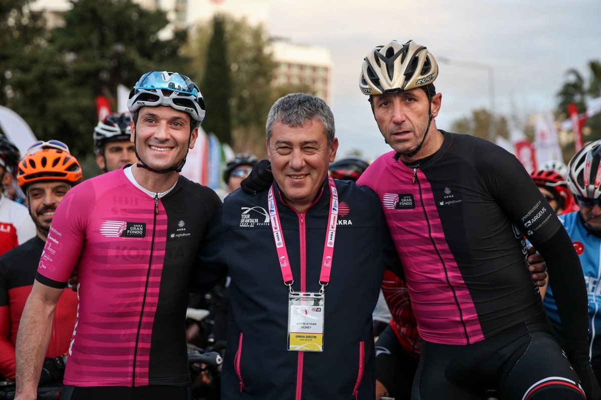 Tour of Antalya (@tourofantalya) on Twitter photo Bugün <a href="/gfantalya/">Akra Gran Fondo Antalya</a>'da iki büyük İtalyan efsane start aldı: Ivan Basso & Andrea Tafi.
Two great Italian legends were on the start line for Akra Gran Fondo Antalya today: Ivan Basso & Andrea Tafi.
#akragranfondoantalya
#akra #tourofantalya Bugün <a href="/gfantalya/">Akra Gran Fondo Antalya</a>'da iki büyük İtalyan efsane start aldı: Ivan Basso & Andrea Tafi.
Two great Italian legends were on the start line for Akra Gran Fondo Antalya today: Ivan Basso & Andrea Tafi.
#akragranfondoantalya
#akra #tourofantalya