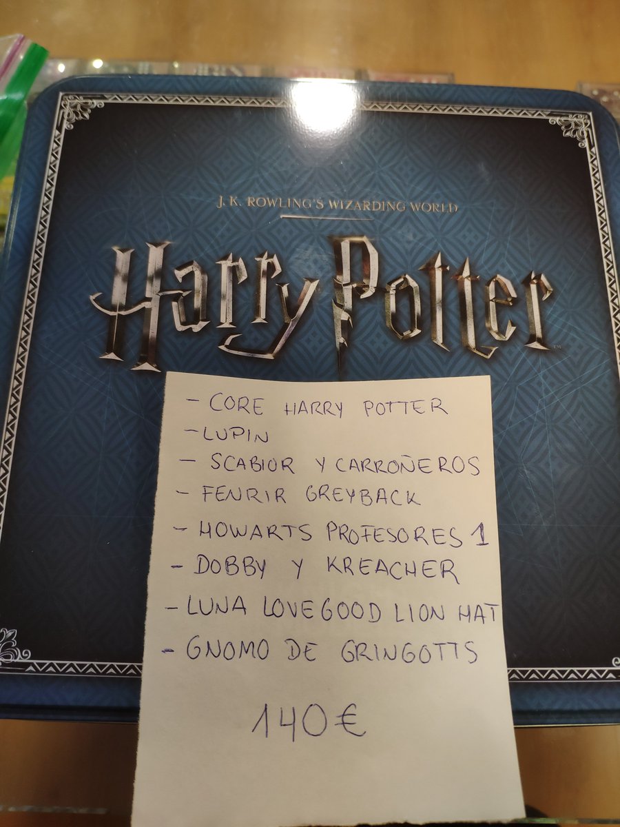 empiregames_sev's tweet photo. Novedades en el mercado de segunda mano: 
Pack Harry Potter Miniature Games por 140€

#Knightmodel 
#HarryPotter https://t.co/Peki4z5T8L