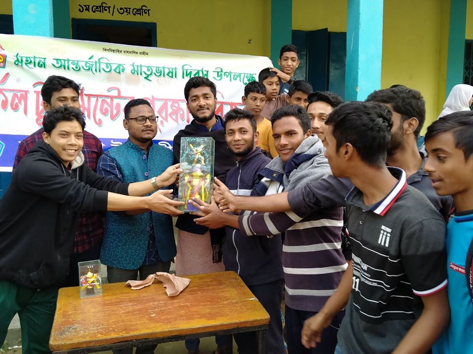 info_shibir's tweet photo. #Bangladesh Islami #Chhatrashibir, #Noakhali Town branch arranged Inter-Ward Cricket Tournament on the occasion of #InternationalMotherLanguageDay. #Shibir #KnowShibir @sirajammunir @SAyubiOfficial https://t.co/WgWb9eUH7S