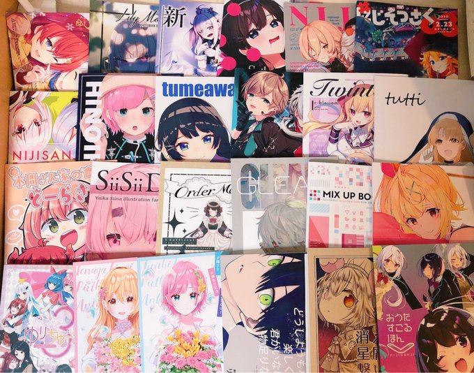 #にじそうさく03 お疲れ様でした!!
今日の戦利品たち〜? 