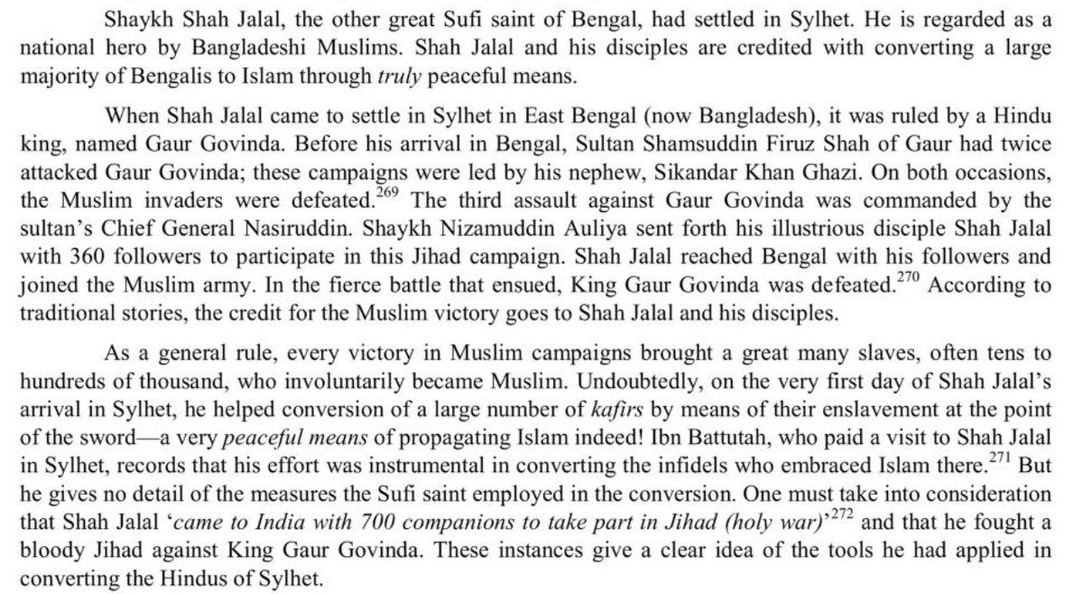 The story of Sufism is no less violent in Bengal.