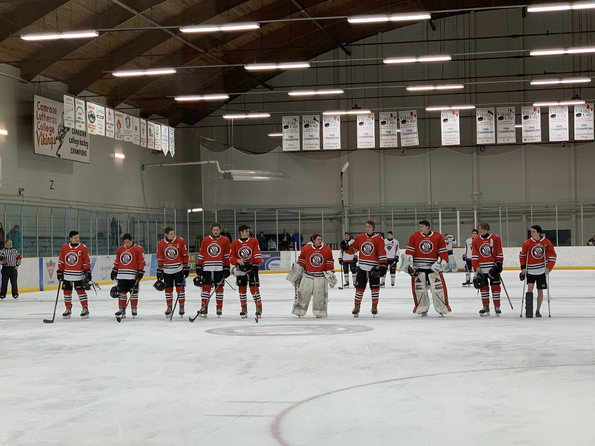 Last minor hockey home game for these 10 Camrose Vikings <a href="/midgetAAcamrose/">Camrose Vikings U18 AA - 2019-20</a> 
We’ve loved watching you play ❤️