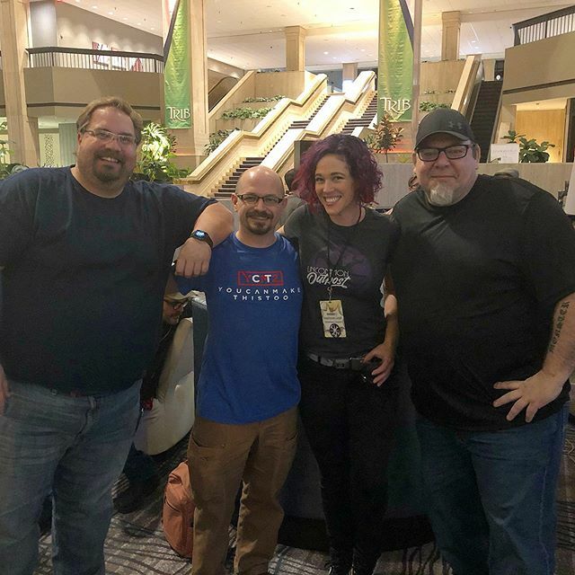So great to see all of the <a href="/maybepodcast/">saidtoomuch</a> crew again! Last year I got to the hang with the guys, @izzyswan_woodworking and <a href="/mdwoodshop/">Modern Dad Woodshop</a>. This year I got to hang with the MISTM guys again and meet their newest member, <a href="/uncommonoutpost/">Uncommon Outpost</a>! They’re one of the be… ift.tt/2TbbQsV