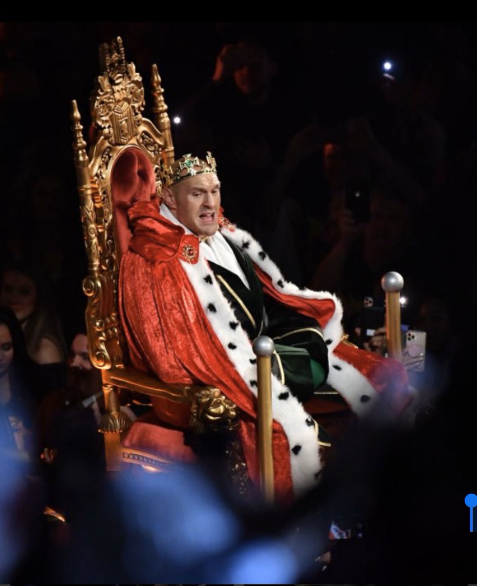 Congrats to the Gypsy King 👑 <a href="/Tyson_Fury/">TYSON FURY</a>