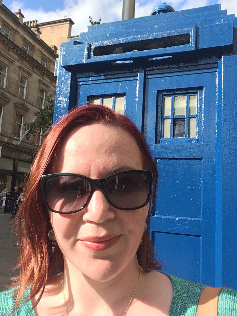 There really is a TARDIS in Glasgow! (Or at least there was in 2018!)