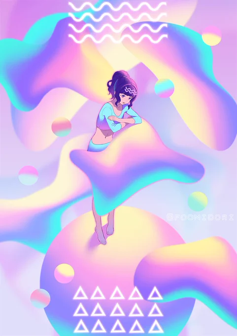 思い巡る夜
Worried night 
