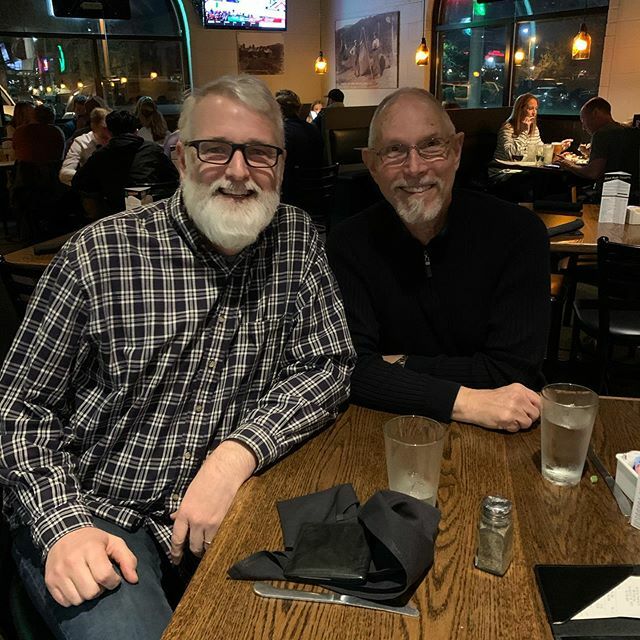 NeilAJohnston's tweet photo. It has been great having Dave Kraft with us this weekend! He’ll be preaching @norkenzie on Sunday (9 &amp; 11am) and investing in our leaders at 3pm. I enjoyed hearing his story! #norkenzie https://t.co/mlDspN3Nc2 https://t.co/kL0z0334wx