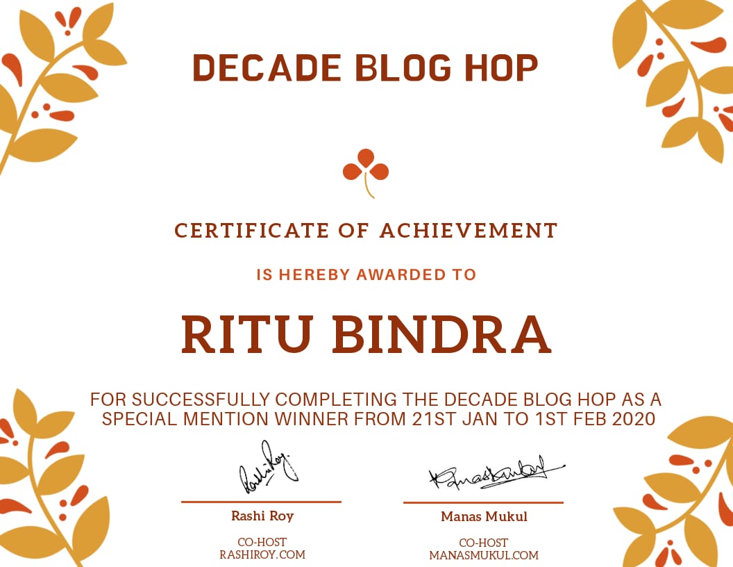 BohoBibliophile's tweet photo. Thank you @manasmukul and @RoyrashiRR for an amazing #DecadeHop #RRxMM

It is an honor to receive a special mention and be placed among such stalwarts. https://t.co/piaF2bwZBv