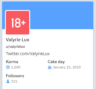 I hit 1000 karma for my 30 day cake! #reddit https://t.co/3fTIaNb89x<a href="/tag/reddit"class="tags">#reddit</a>