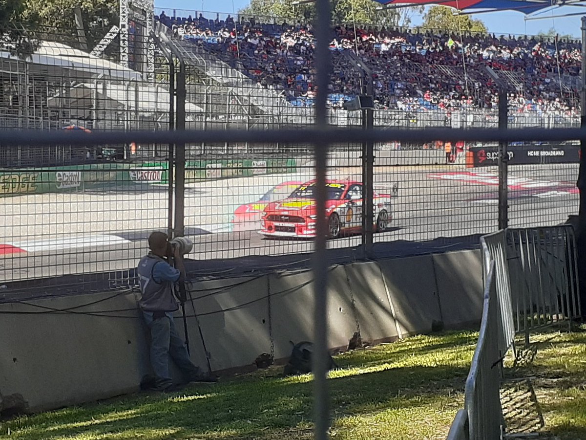GodButMeme's tweet photo. Spending time with my dad at the #SuperloopADL500! Snagged some good shots of the track earlier.
I know this is out of the norm for me but I felt like sharing. The race is pretty good! https://t.co/rdf40vpanL