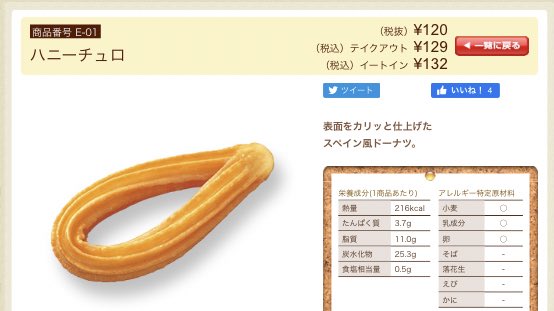 Sora F ミスドの中ではハニーチュロが1番の推しなんだけど 本来棒状のチュロスを無理やり輪にしてドーナツと言い張る傲慢さがマジで好き Sora F ミスドの中ではハニーチュロが1番の推しなんだけど 本来棒状のチュロスを無理やり輪にしてドーナツと言い張る傲慢さがマジで好き