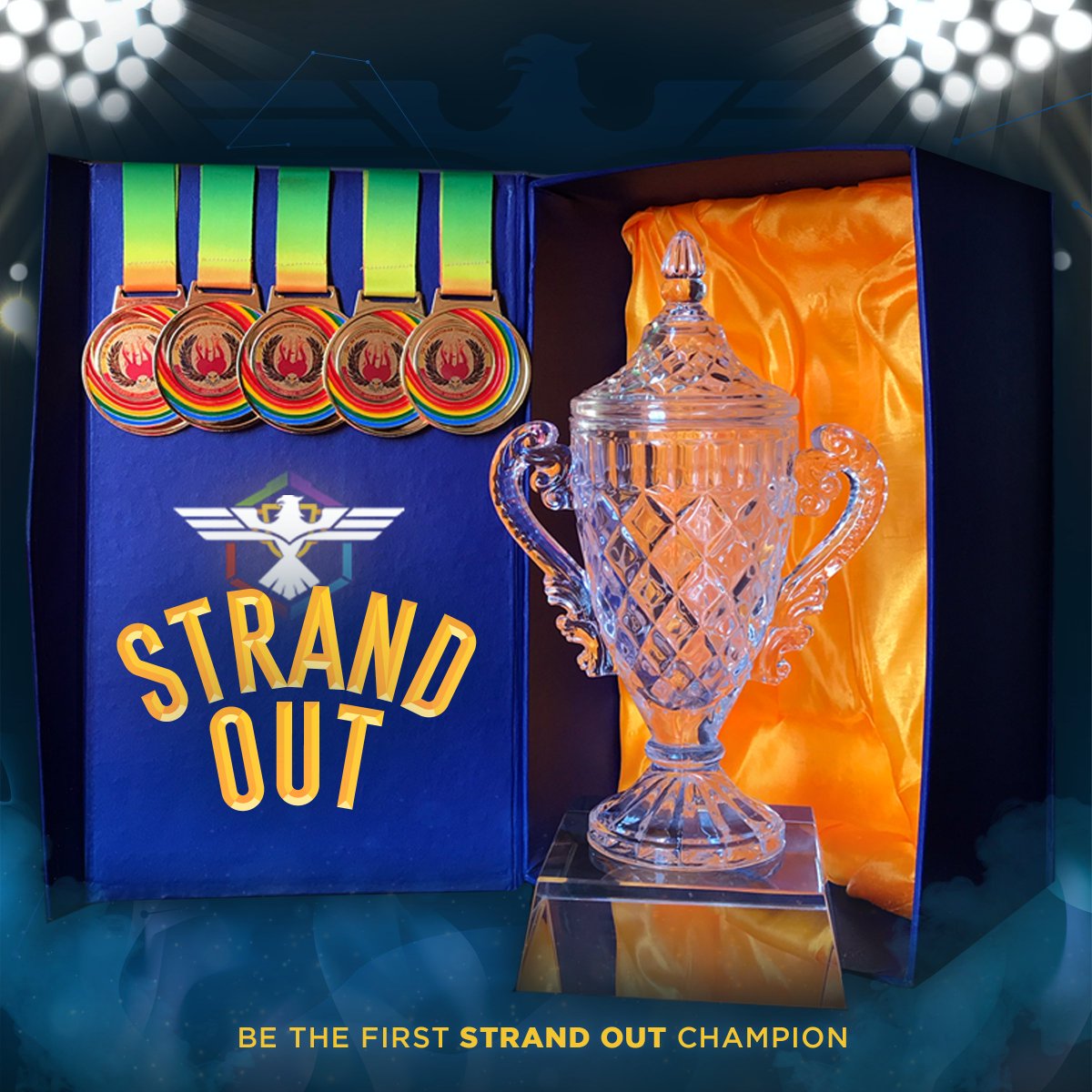 CSAASG's tweet photo. 🦅 Strong. Talented. Resilient. Aspiring. Nurturing. Diverse.
Six words that makes a strand, stand out. Do you have what it takes to be a champion? 🏆
All in. All Out. #StrandOut Tomorrow. https://t.co/Dx7yxwtXGf