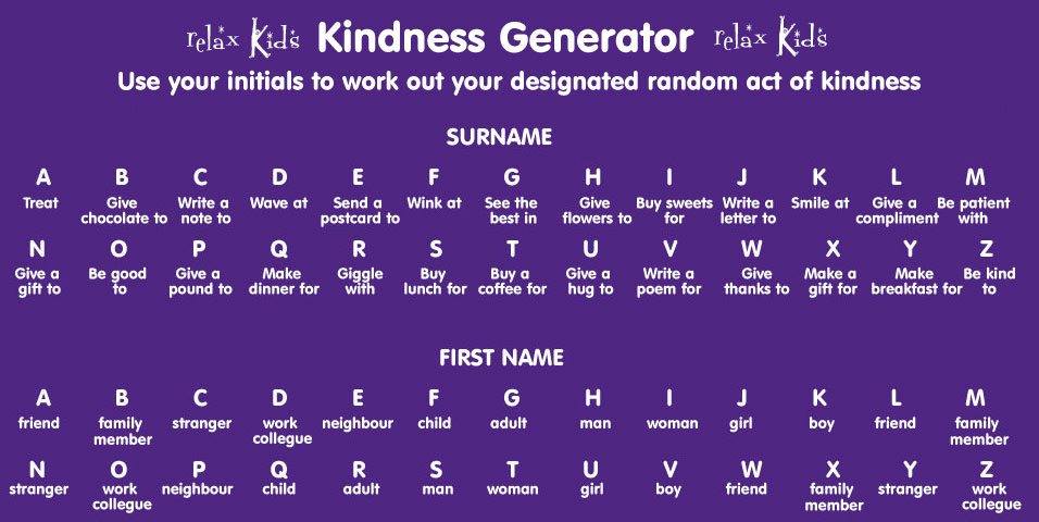relaxkids's tweet photo. What will you do for someone today?
#bekind #randomactsof kindness https://t.co/RUoO2A2YFZ