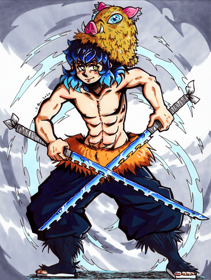 SalvationBridge's tweet photo. Here is our lovable boi Inosuke, from Demon Slayer ♡
#demonslayer
#demonslayerfanart
#animefanart
#animeart
#inosuke
#hogboy
#trasitionalart
#inkdrawing https://t.co/GwJ5aIstqr