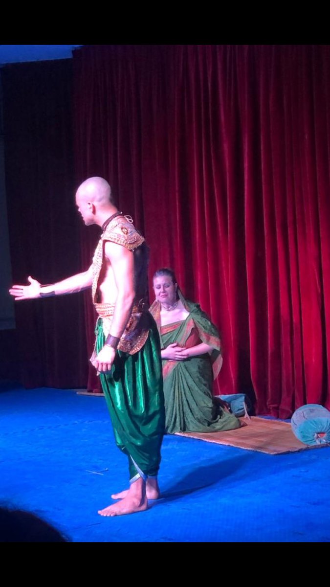DaryaDashaC's tweet photo. Awesome photos from our show, Grandsire: The Life of Bheeshma. I am cast as #Queen #Satyavati from the #Mahabharata #stagelife #stage #aryalanders #acting #actorslife #actorslife🎬 #actorslifestyle #act #theater #theaterlife #theatre #theatrelife🎭 https://t.co/LwJSxSGXix