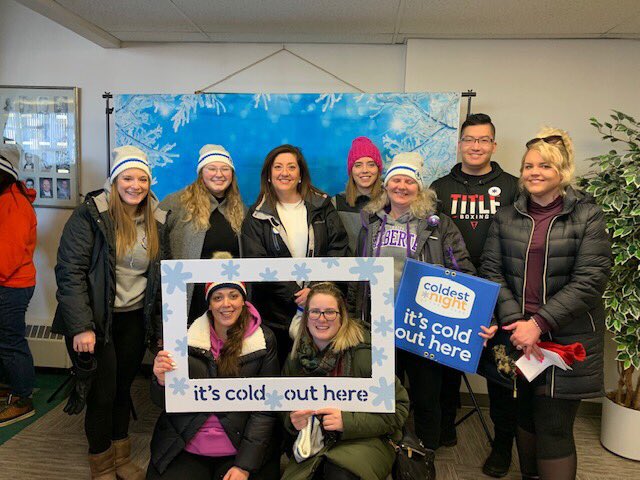 ATBRosetta's tweet photo. ATB Spruce Grove “Buns on the Run” were out again this year! We went walking supporting Parkland Foodbank at the Coldest Night of the Year! Shout out to all of the teams, walkers &amp; volunteers that made #cnoy 2020 happen&amp; raising over $51,000 in pledges #communitystrong https://t.co/6ixEqNPC0w