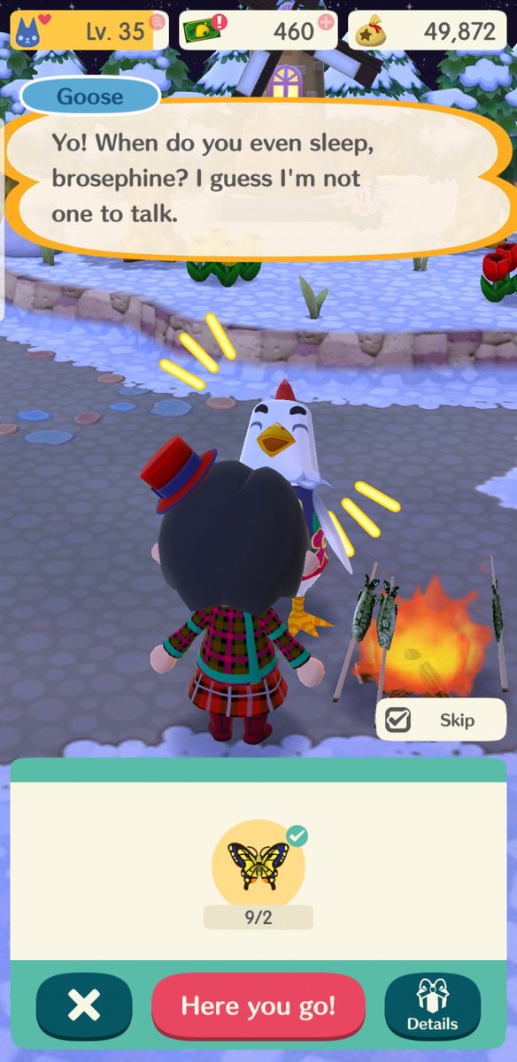 MarkEdward24's tweet photo. The bitch called me tf out @animalcrossing https://t.co/Dg60oh0ZKh