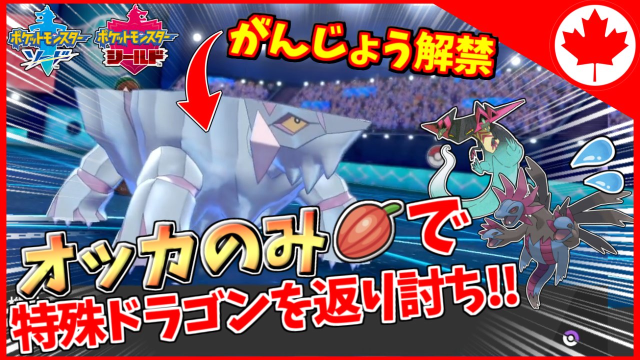 かでら ポケモン剣盾 特殊ドラゴンでも止まらない オッカのみクレベース がマジで強すぎる T Co Xmlnvjpwf1 ポケモン剣盾 T Co Y1pajvobnd Twitter