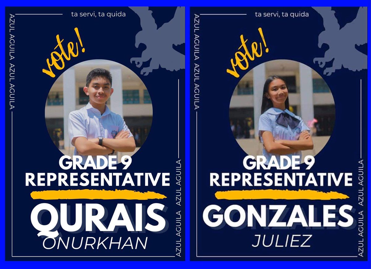 Juliezaaaaa's tweet photo. Ta servi, ta quida
Azul Aguila taki ya!π¦
π
#AzulAguila2020
#G9Qurais
#G9Gonzales
#COLElection2020 https://t.co/HKrqHEwYIz