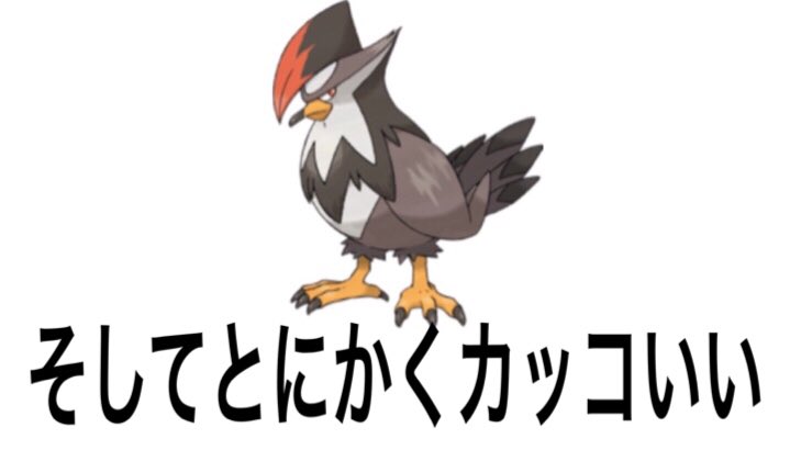ダイ ヨハネと契約したjフォースの一員 ポッポ枠 序盤に出てくる鳥ポケモン では最強だと思います 早く剣盾でも使いたいですね