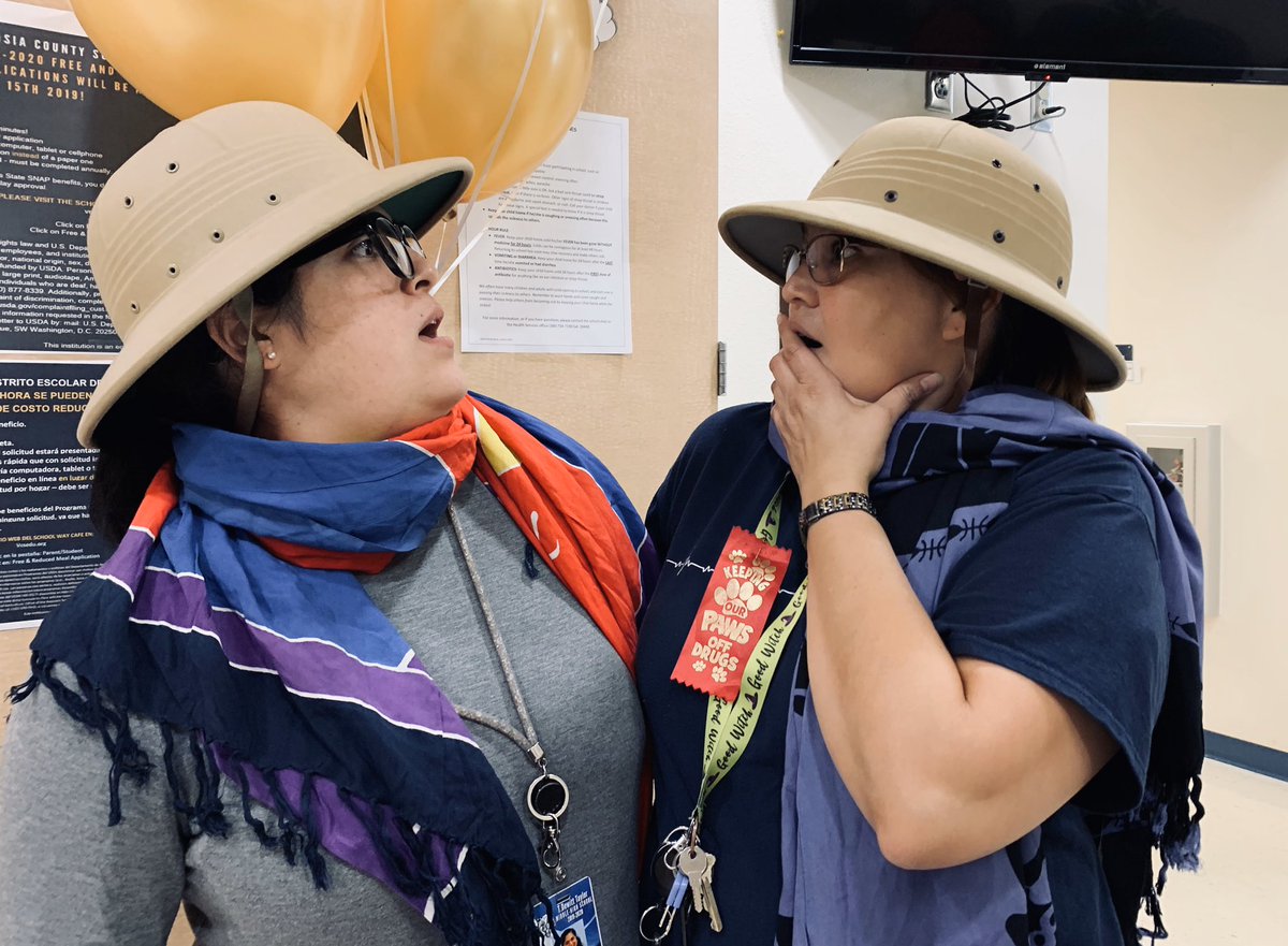 LaniMende's tweet photo. Ms. Mancilla & Ms. Guerrero suddenly realized the errors of their ways... They froze in shock, then smiled & posed, knowing their #friendsip was renewed! @TMHSWildcats #TMHS_Heartbeat https://t.co/FVpL4RcIbO