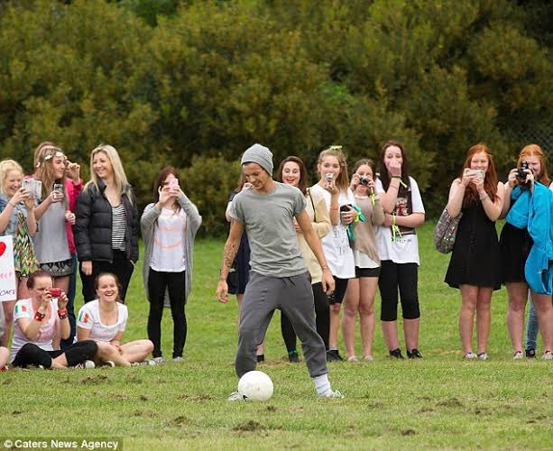 A bit of football in Christchurch • September 2013