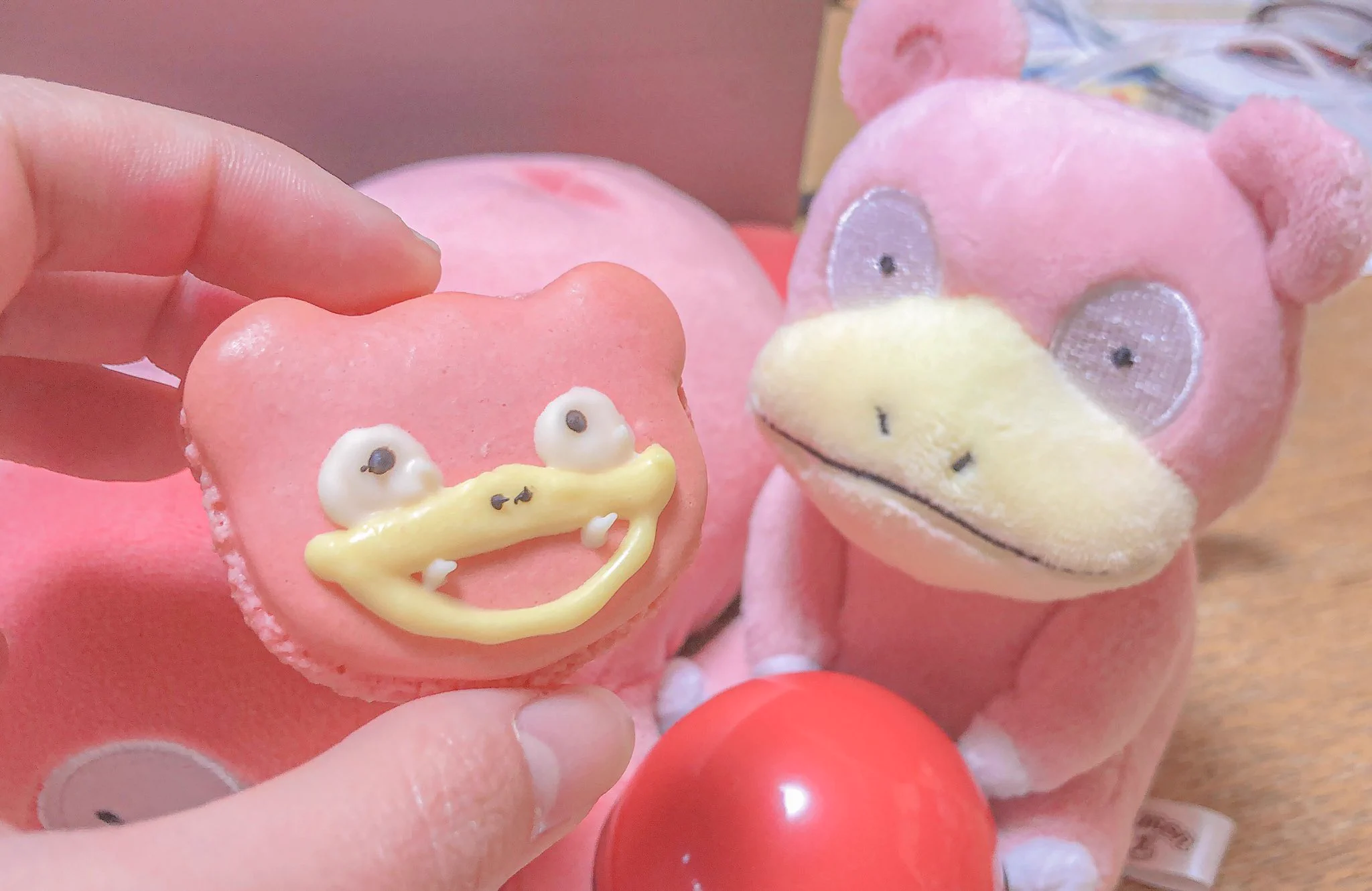 ヤドンのマカロンを作っちゃった？！これは可愛くて食べられない！