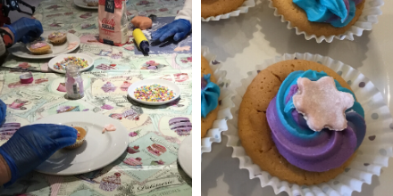 RusthallLodgeCH's tweet image. Our residents having lots of fun decorating little sponge cakes. Delicious! 😋

#WellbeingProgramme #GreatCareinKent #Activities