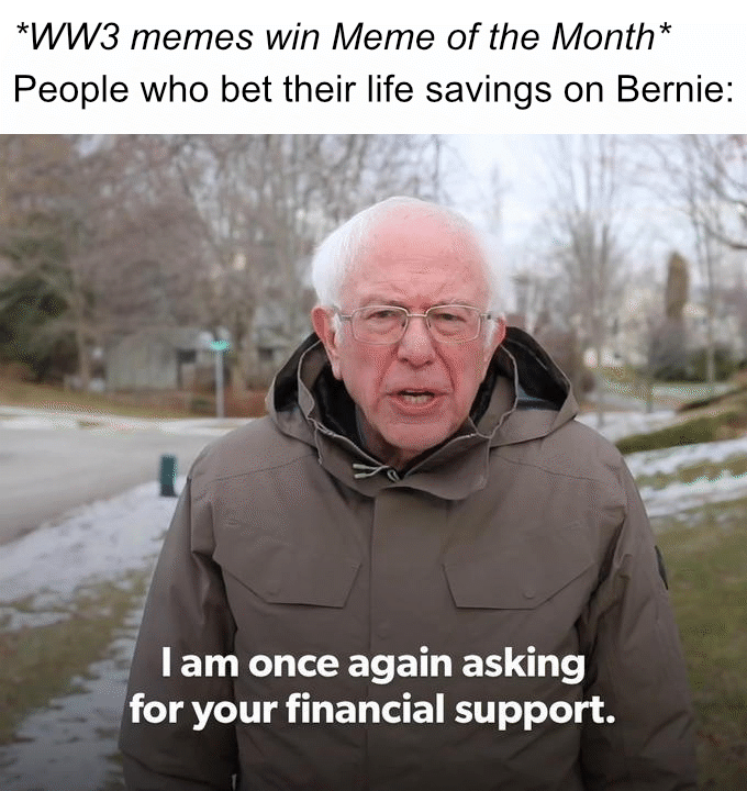 Dank Memes Bot On Twitter World War 3 Is Your January 2020