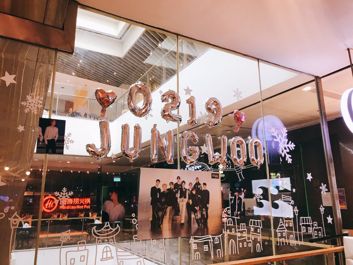 omaspoon313's tweet photo. Last day to celebrate #NCT #Jungwoo’s birthday with @0219DEARJUNGWOO 🥳

Come down to grab your cup sleeve &amp; tweet with the hashtag #0219DEARJUNGWOO! 👌🏻 https://t.co/yGikJtxiuh