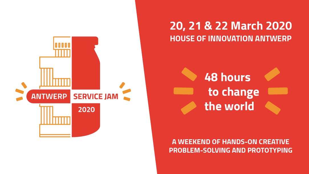 Global Service Jam in Antwerp this year! 48 hours to change the world! No experience with service design? Perfect! You'll learn a lot!
No experience with changing the world? Great! You'll experience a whole new feeling!
#gsjam #antwerpservicejam #antwerp #antwerpen #gsjam2020