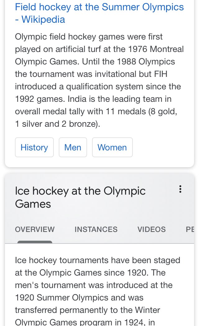 pijn Gevangene het einde Mike Joyce on Twitter: "@thereversestick @self_pass @vincvanasch21 Olympic  Hockey is the sport, not field hockey - Wikipedia is incorrect 😉" / Twitter