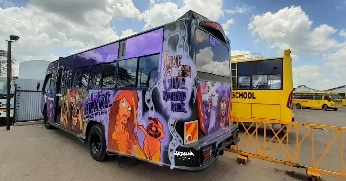 MatwanaCulture's tweet photo. Coming Soon #CBET : 🆕 Black Pearl Representin' Outering Route 23 #KCI #NozyCustoms
Get your ticket Now, Dial *229*46# & Nominate your favourite on https://t.co/xUQ6tMUV2N
@Matatu_Festival 26.04.2020 - 10am to 6pm #MatatuFestival #TwendeMatatuFestival #FillUpUhuruGardens https://t.co/ERYgMWK6ea