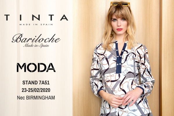 tintastyle's tweet photo. Desde hoy y hasta el próximo martes estaremos presentando nuestra nueva colección otoño invierno 2020 en la feria de MODA (Birmingham, UK) Podrás encontrarnos en el stand 7A51. Te esperamos. #tinta #bariloche #tintastyle #moda #ferias https://t.co/FmWAnYoyHm