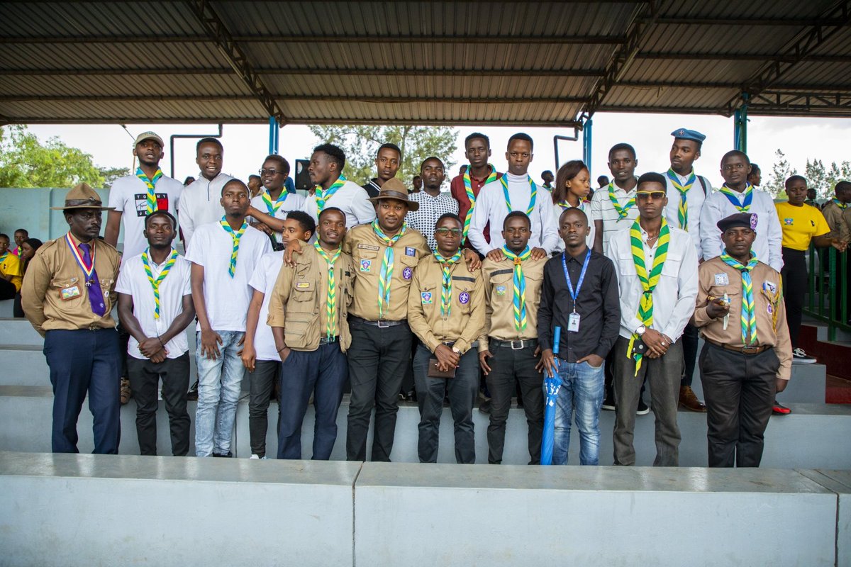 RwandaScouts's tweet photo. At the end of #GuidingandScoutingWeek2020
we'd like to give a big thanks to all our adult volunteers and #RoverScouts in @IPRCKigali who commit their spare time to make a difference in #Scouting in addition to their studies.
#UbuskutiImbereHeza
#FounderDay2020
@worldscouting https://t.co/kDxJIjYuQP