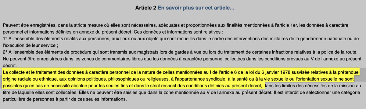 epelboin's tweet image. Le FN en rêvait, Macron l'a fait : c'est parti pour le fichage ethnique et politique en France. 

legifrance.gouv.fr/affichTexte.do…