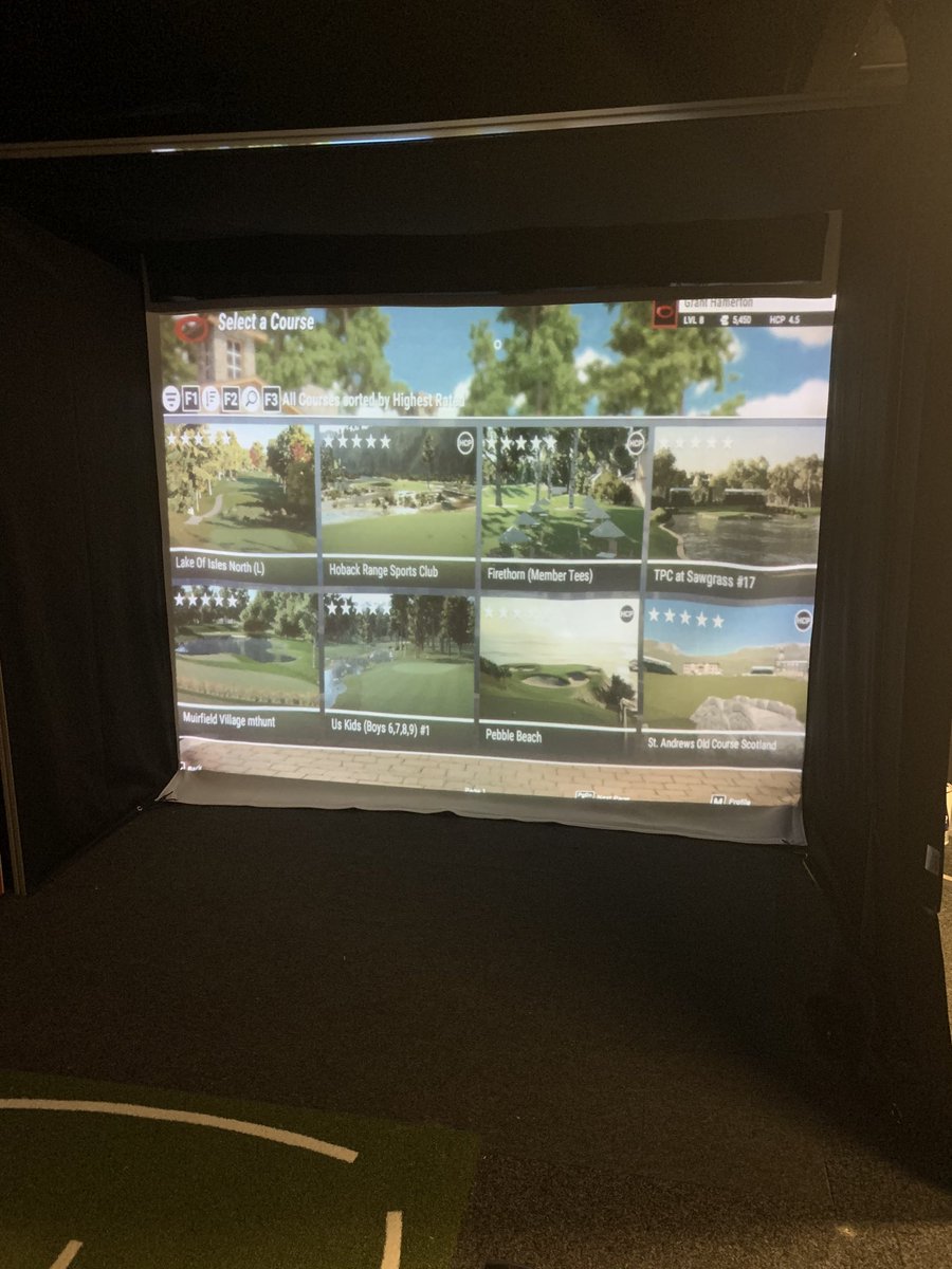 Swing studio all set up ⁦<a href="/pikefoldgc/">Pike Fold Golf Club</a>⁩ ready for the first players! Where should they play? Also available for lessons and club fittings leading brands such as ⁦<a href="/TaylorMadeGolf/">TaylorMade Golf</a>⁩ ⁦<a href="/TitleistEurope/">Titleist Europe</a>⁩ ⁦<a href="/WilsonGolf/">Wilson Golf</a>⁩ ⁦<a href="/ClevelandGolfEu/">ClevelandGolf Europe</a>⁩ and Ping.