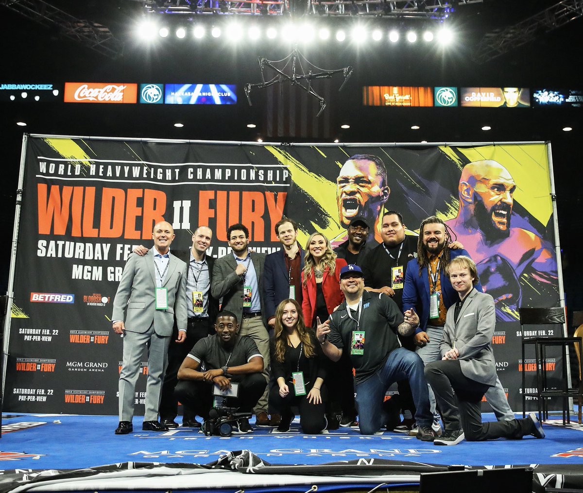 Too exhausted to think of words. Just wow.

#WilderFury2 | (some of) #TeamTopRank