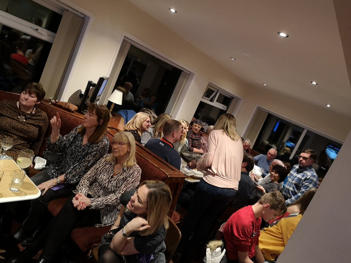 ThorndaleLTC's tweet photo. We had a packed clubhouse last night for another Visual Quiz with our friends from @roydenrevolve.
Lots of fun was had and money raised for 2 great causes.
#tennis #wirral #clubhousehire
#rotary #rotaryinternational
#quiz #visualquiz https://t.co/PENlmJ9f7A