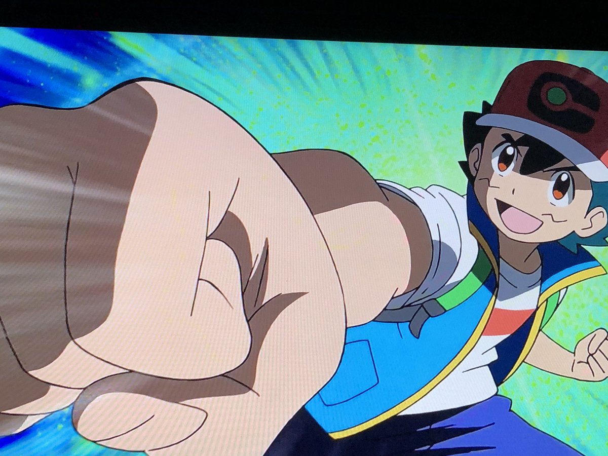 こ ちゃん なんか心做しか 今日サトシカッコイイシーン多い気がした アニポケ