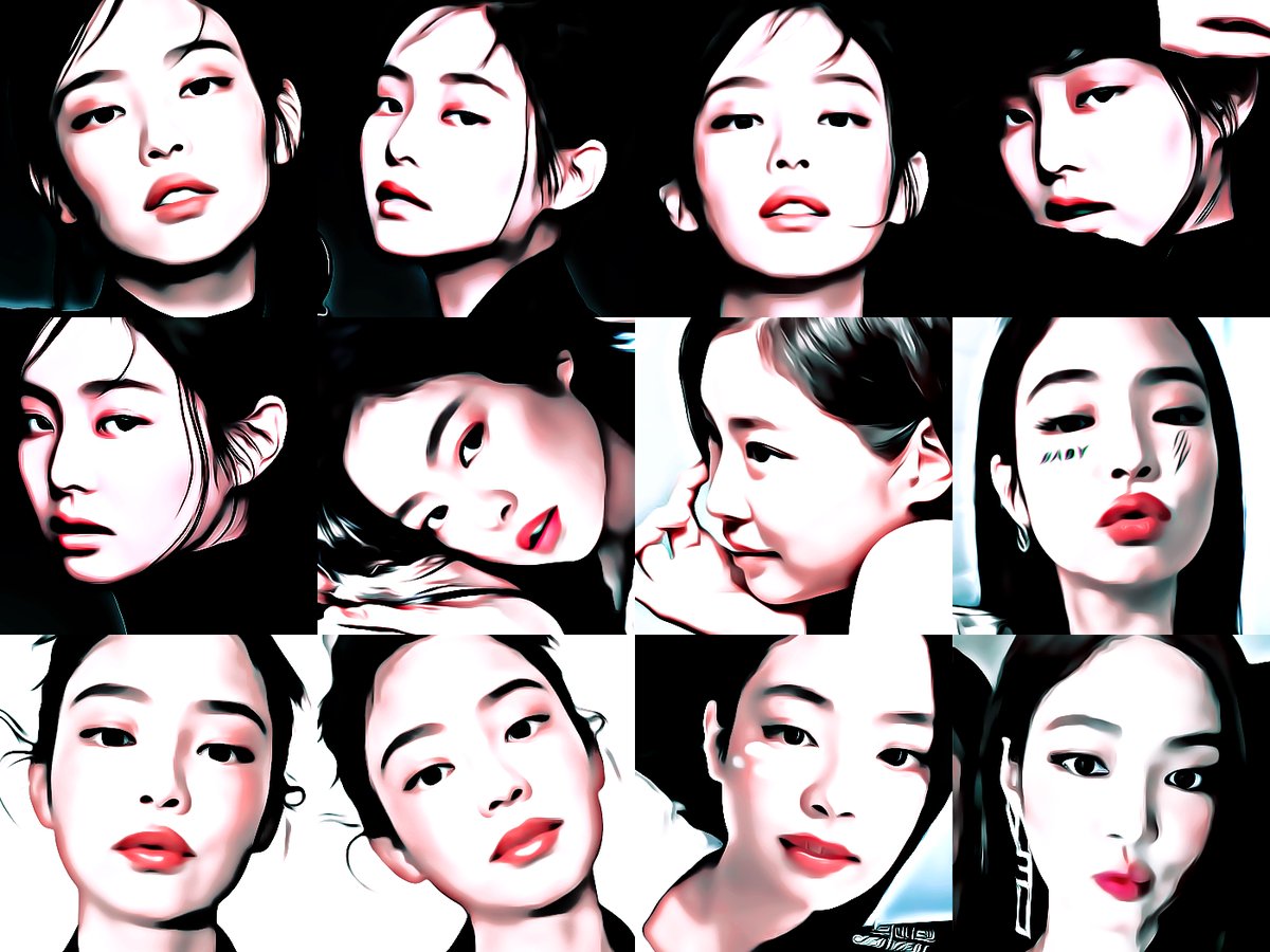 Mix the colors in the pallete, pick your filter