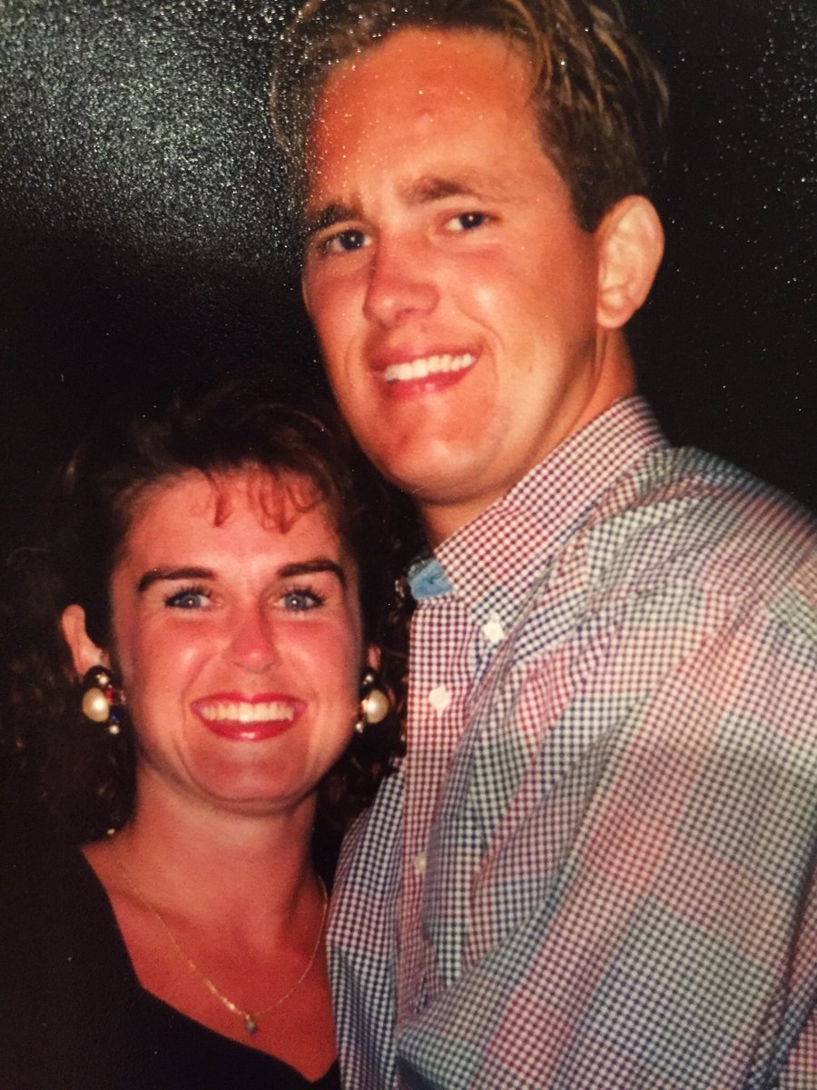 DHollandMD's tweet photo. Happy 24th Anniversary to my wonderful and beautiful wife @taradholland It’s been an amazing (and sometimes crazy) ride. Couldn’t do it without you. Love you babe! #solucky #thanksforputtingupwithme #2/23/96 https://t.co/w6PMzuWgsa