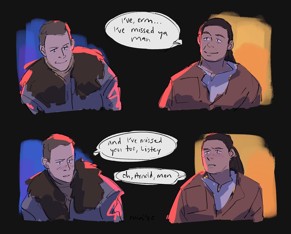 #reddwarf pose/expression practice with this 'I can't believe it's not fanfiction' scene 