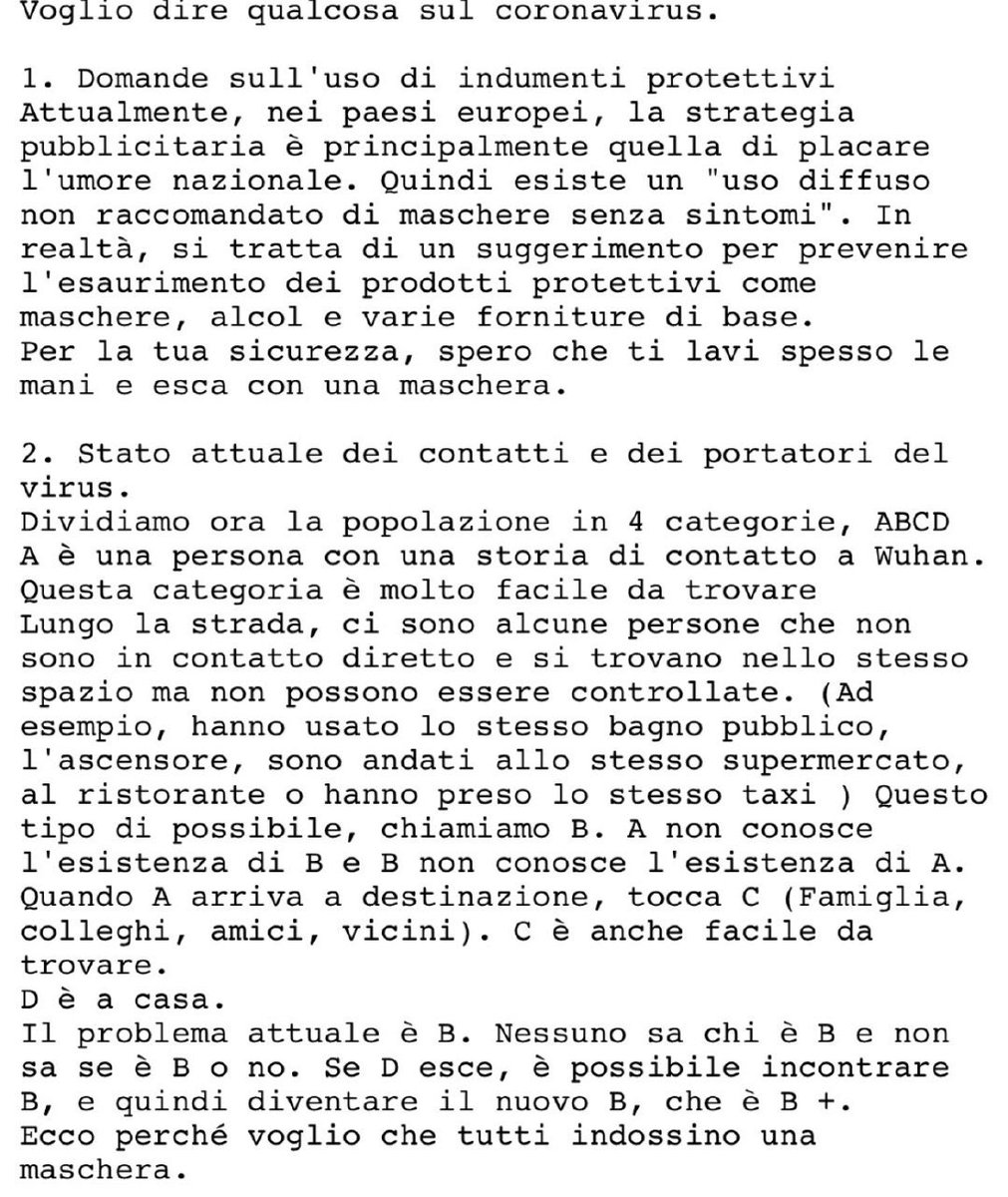 oooliviawu's tweet photo. #coronavirusitalia https://t.co/ZOZHbreSBF