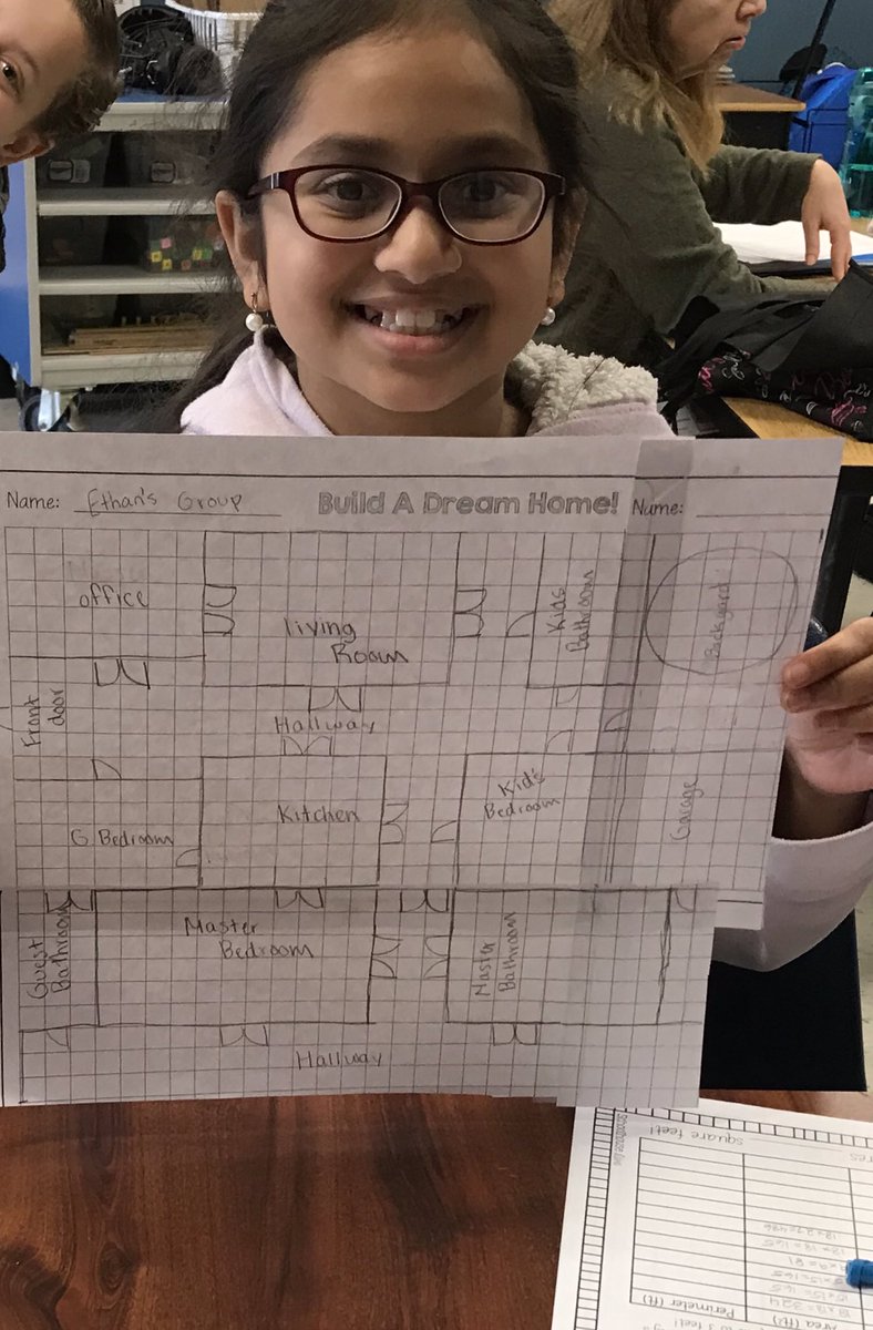 Angelpetrich's tweet photo. Mini Architects blooming in Math class!!@MsHollyShelton@@MorningsideES https://t.co/WIh8XlfYgV