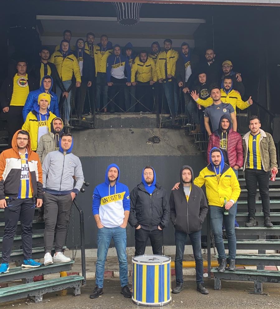 YDUGFB's tweet photo. Aggressive Fenerbahce Tribune ! 
 
Derbi için toplanmaya başladık. https://t.co/dOZpNAJLzQ