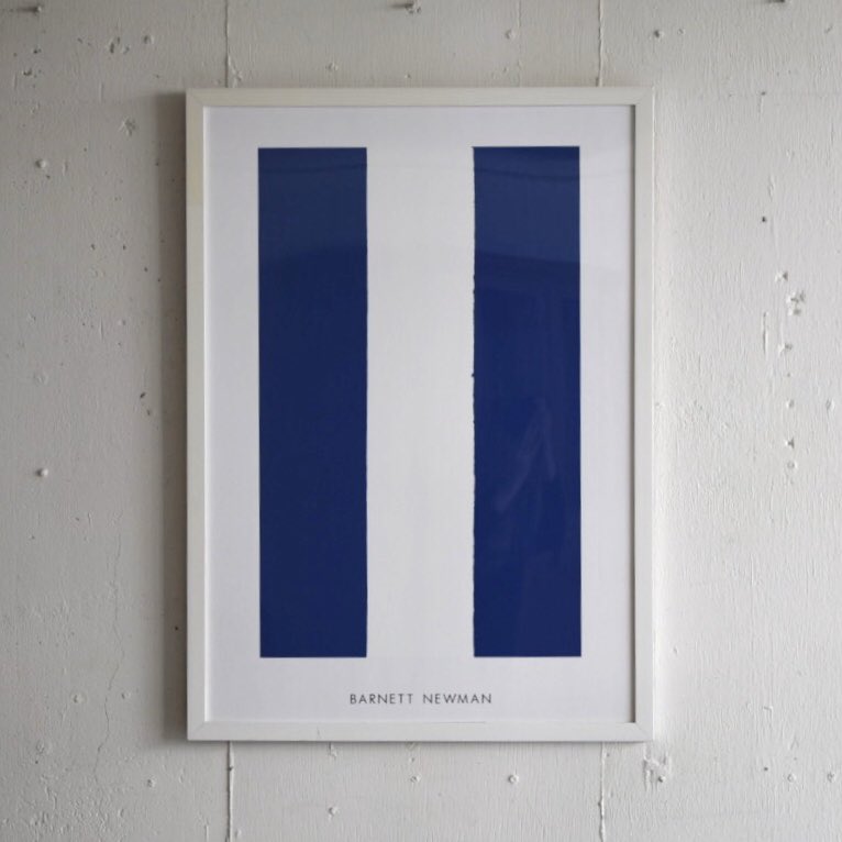 抽象表現主義を代表するアメリカの画家、Barnett Newman(バーネット