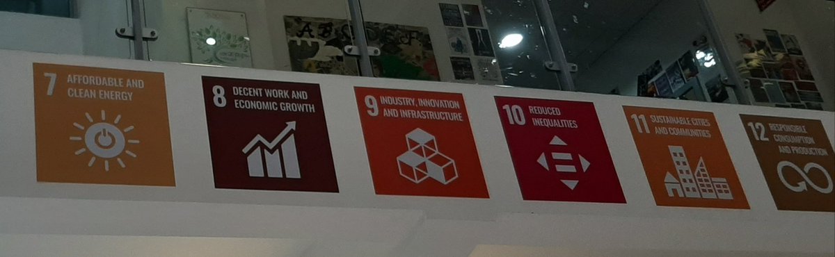BSAKsecHead's tweet photo. A perfect place to display the #SustainableDevelopmentGoals #SDGs A daily reminder of the work @bsakgsl are leading @BSAKAbuDhabi #sustainable https://t.co/xpEBqcOIRB