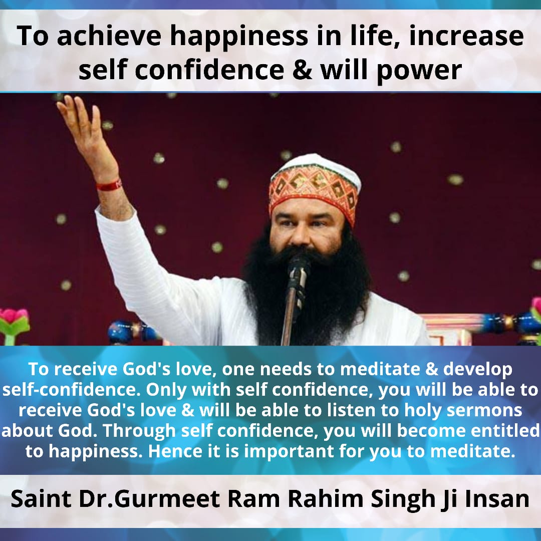 Rajniin89's tweet photo. #SecretToHappiness
Which Satsang is the right one? Saint Dr @Gurmeetramrahim Singh Ji Insan explains about it, that where a true Saint teaches God's words or the method of meditation, and takes nothing in return, directly or indirectly, for teaching it. https://t.co/uO2vc9waPi