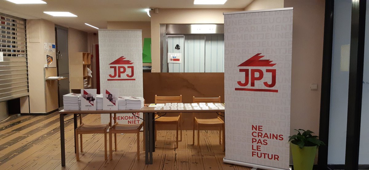 #JPJ20 Let's go !

Quelle joie d'y participer pour la 5eme fois.

@SenaatSenat 
<a href="/JPJparlement/">Jeugd Parlement Jeunesse - JPJ</a>